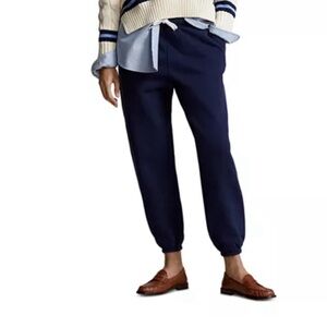 Polo Ralph Lauren Women’s Navy Ultra-soft Fleece Athletic Sweatpants Size XS